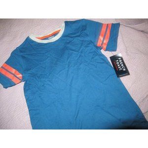 NWT French Toast jewel tone blue short sleeve t shirt boys 10 12
